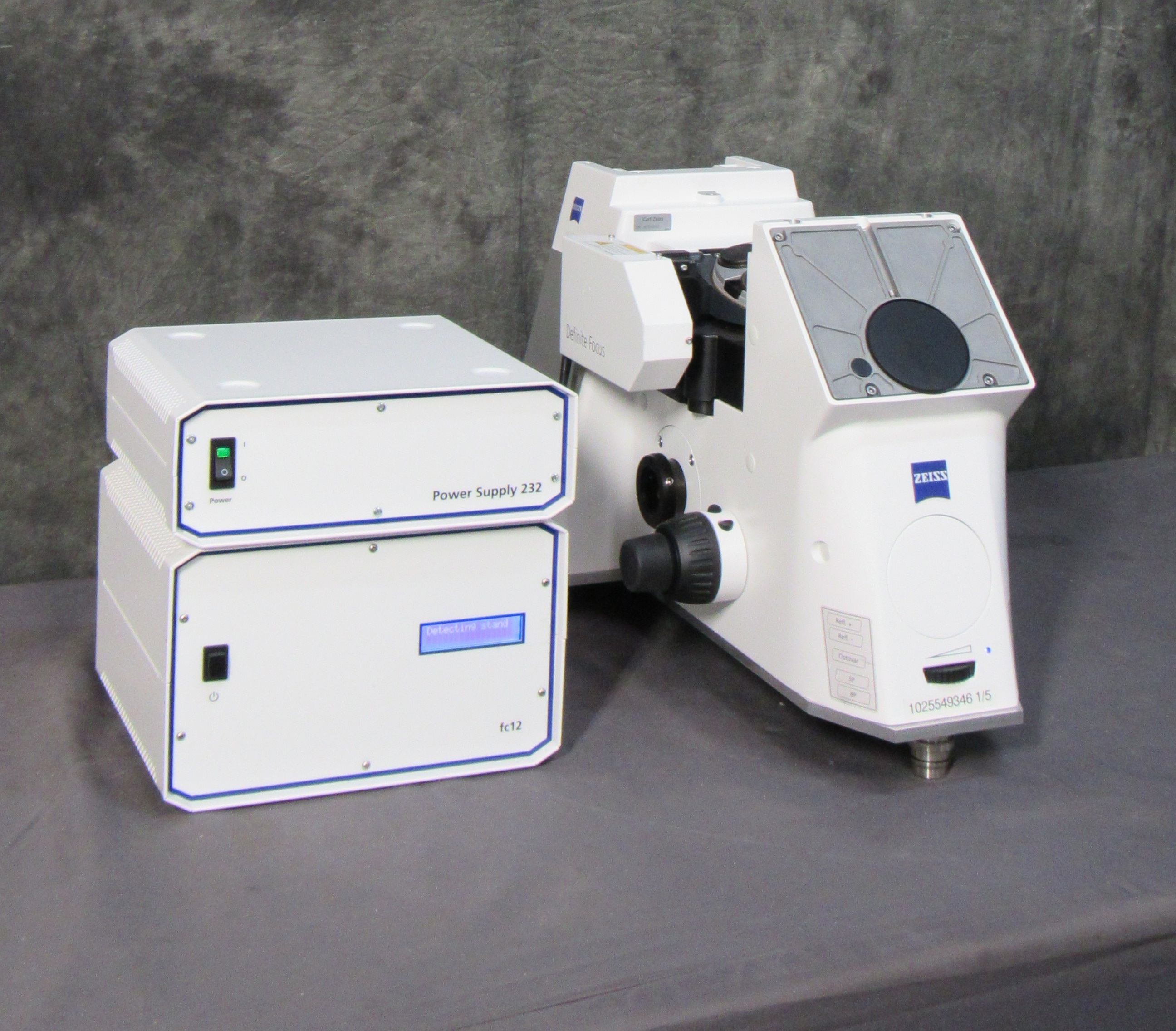 Zeiss Axio Obzerver Z1 Microscope W/ Definite Focus, FC12, 232 P/S # 41733